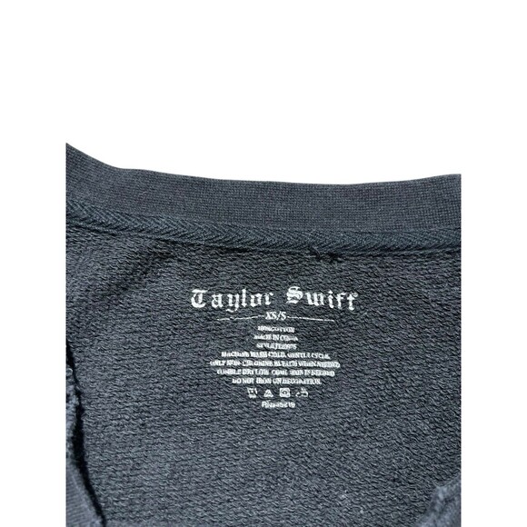Taylor Swift Reputation Distressed King Of My Heart Sweater Dress Size xs/s - Picture 9 of 16